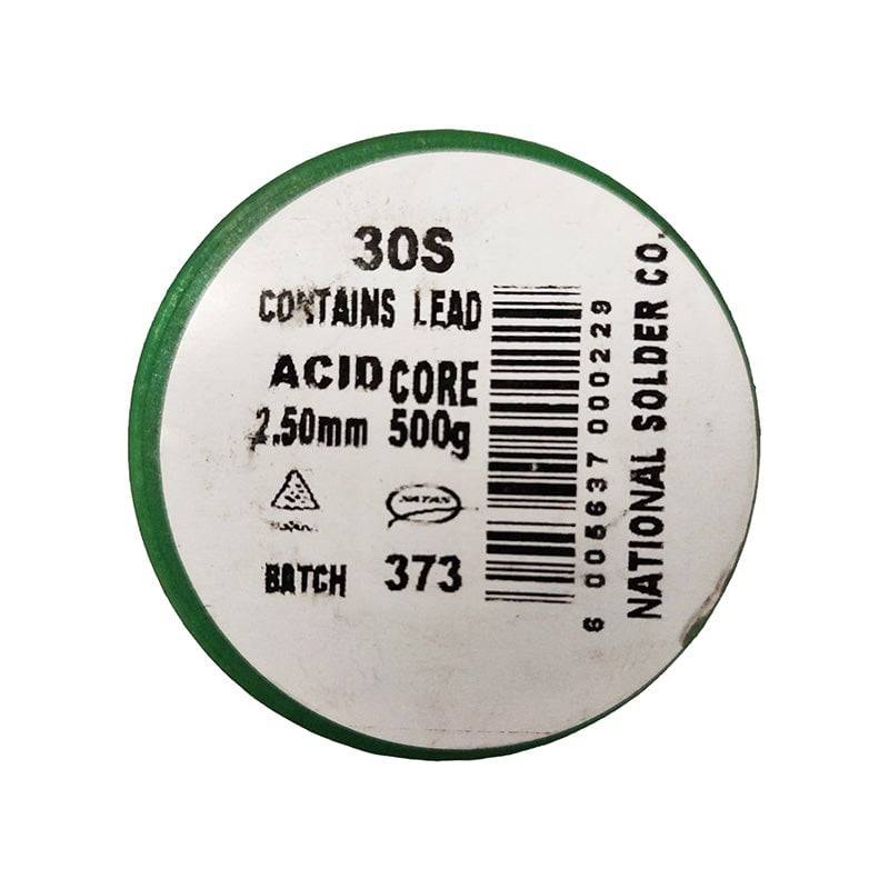 NASCO Solder Acid Core Reel 2.5mm 500g
