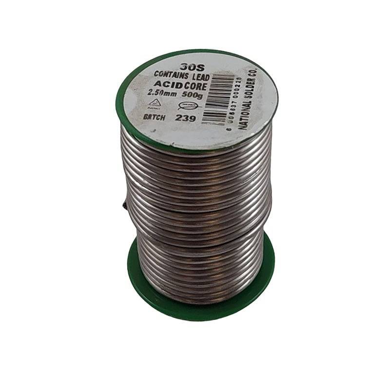 NASCO Solder Acid Core Reel 2.5mm 500g