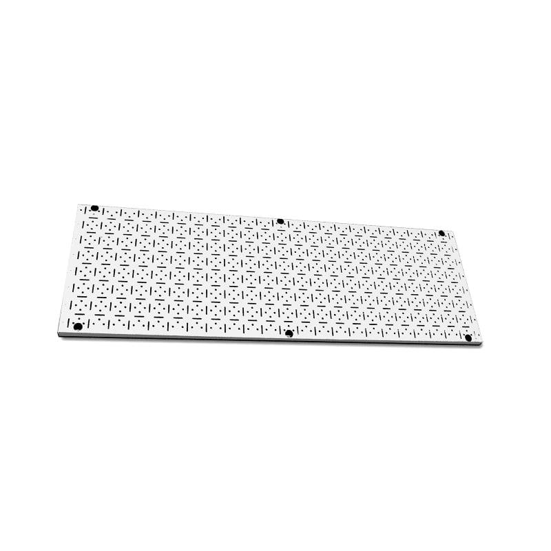 CLIP-FIT Powder Coated Steel Pegboard White 1200mm x 500mm