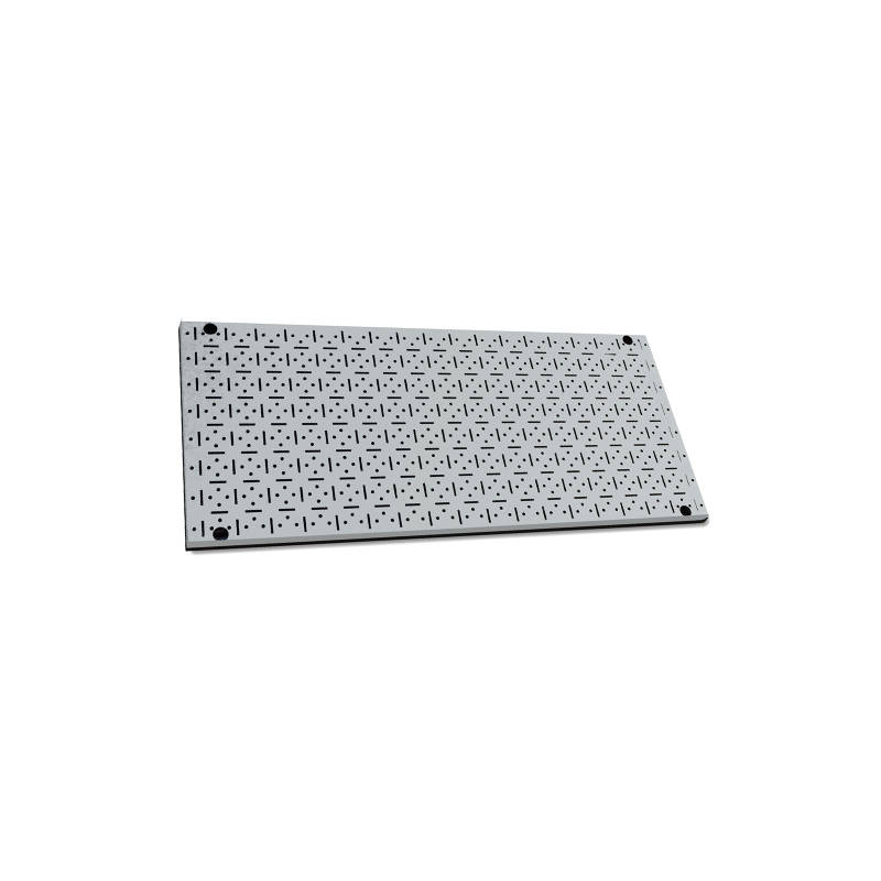 CLIP-FIT Powder Coated Steel Pegboard Pastel Grey 900mm x 400mm
