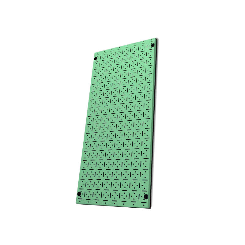 CLIP-FIT Powder Coated Steel Pegboard Pastel Green 900mm x 400mm