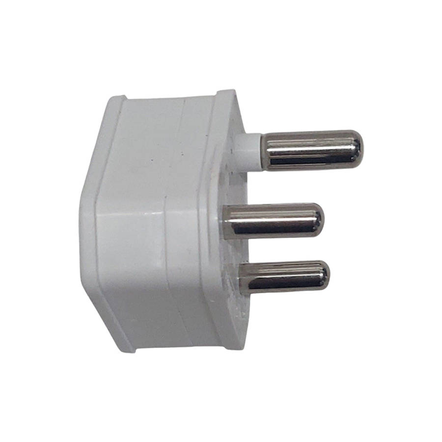 PLUGON Universal Travel Plugtop Adaptor SA to UK / EU / US 1 x 3-pin outlets