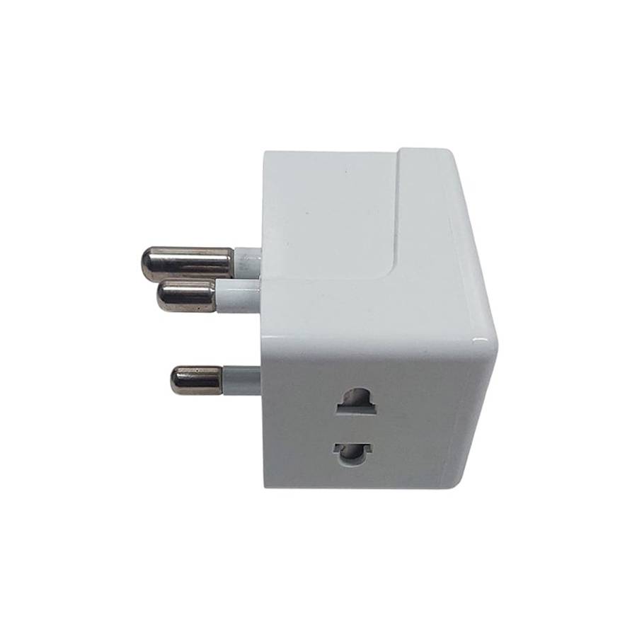 PLUGON Universal Travel Plugtop Adaptor UK / EU / US to SA 2 x 3-pin outlets