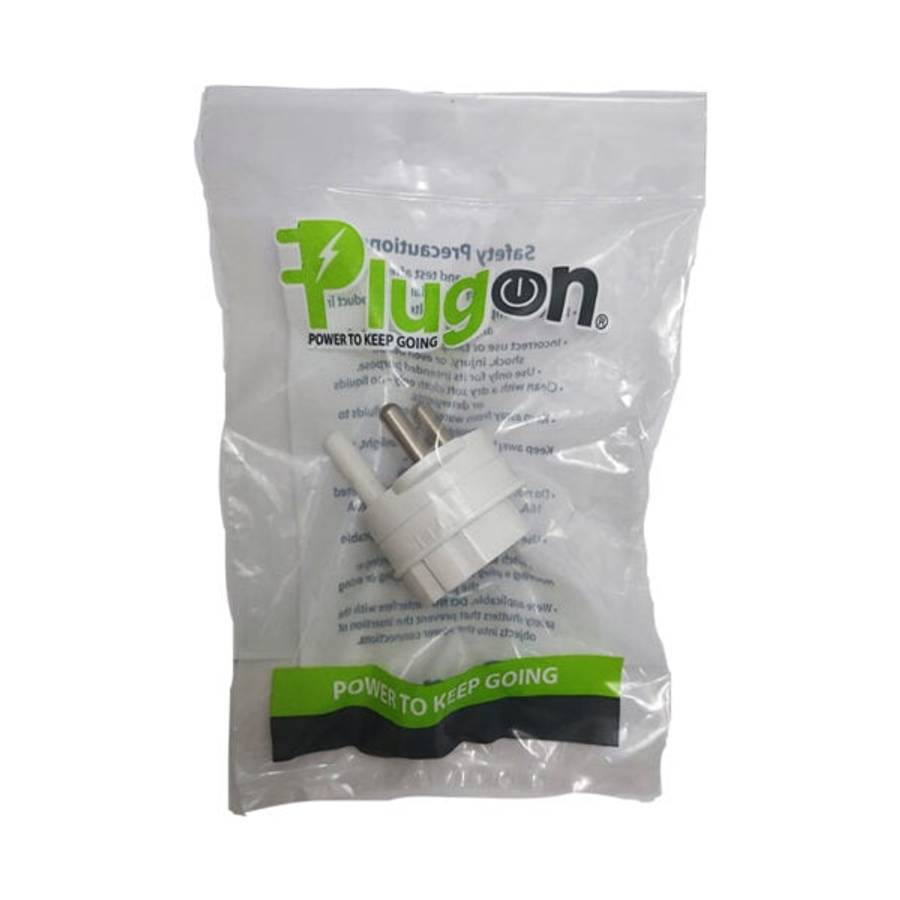 PLUGON Plug Adaptor Round Shuko
