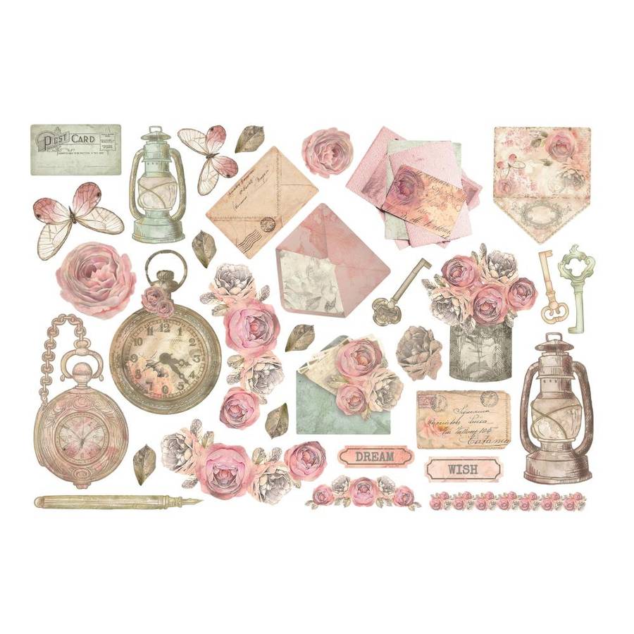Stamperia - Shabby Rose Ephemera