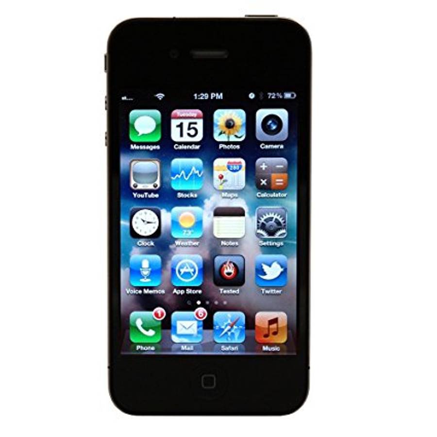 Apple Iphone 4s Mobile Phone 16 GB Black - CPO