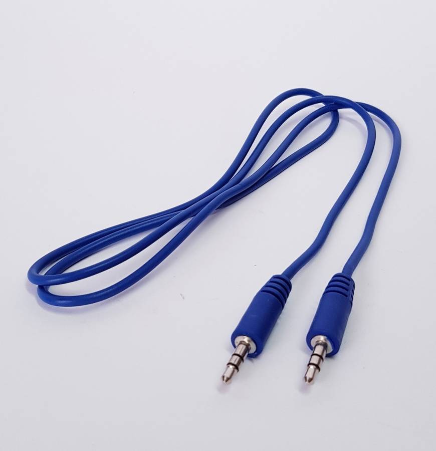 Aux cable 3.5mm - 3.5mm STEREO PLUG (1M)