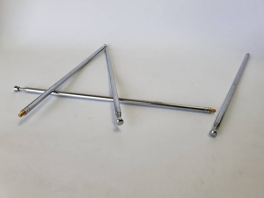 Telescopic Radio Antenna Rod with Screw Base