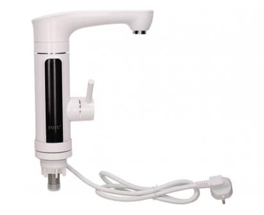 Water heating faucet