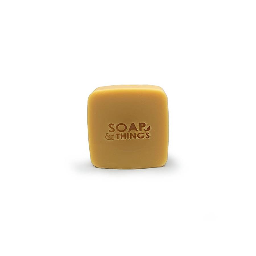 Milk & Honey Shampoo Soap Bar with Coconut Cream, Oriental Spice Blend Essential Oils, Natural Ha...