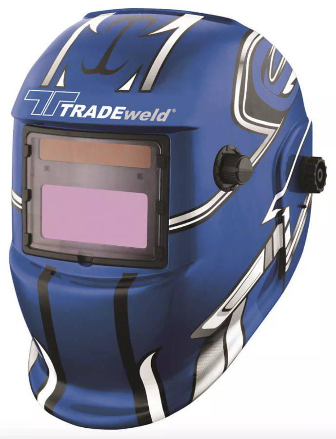 Tradeweld - Auto Darkening Adjustable Helmet - 23 x 34 x 25cm