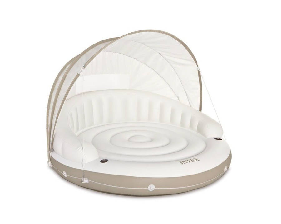 Intex - Canopy Island Inflatable Lounge (New, open-box)