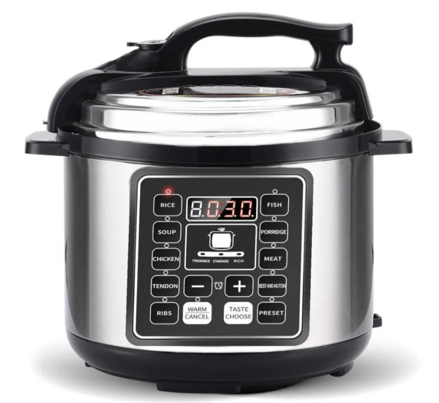 Silver Crest 10 In 1 Electric Pressure Cooker Multifunctional Pressure Cooker 6L (New, open-box)