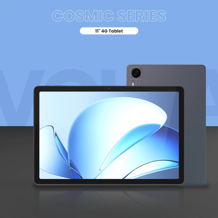 Volkano Cosmic Series 11" 4G LTE Dual SIM Android 15 Tablet