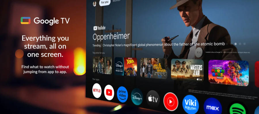 QVWI 4K Google TV Streaming Box-LeapS3