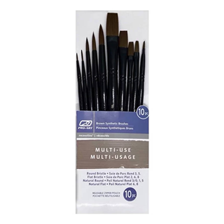 Pro-Art Multi Use Brush Set 10pc