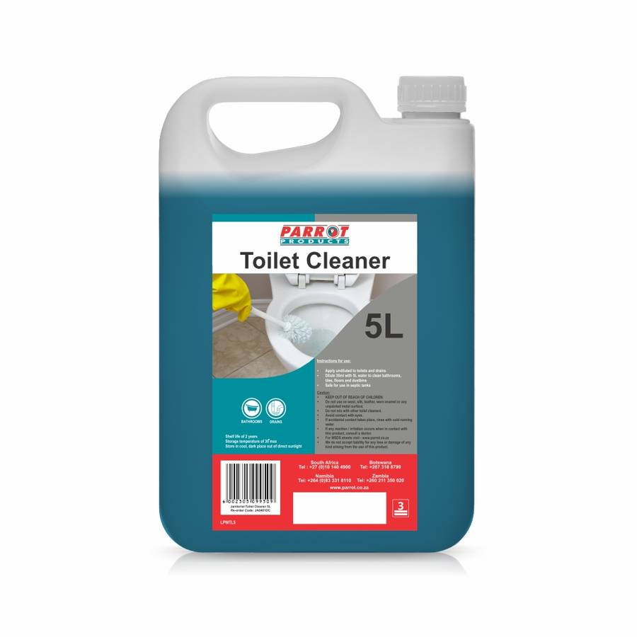 Parrot Janitorial Toilet Cleaner 5L