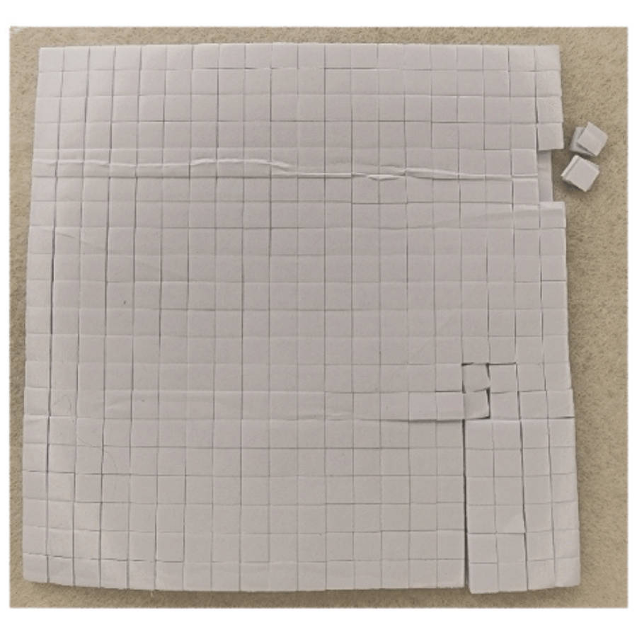 Foam Squares 5mm 400pc