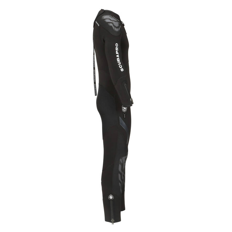 ScubaPro Everflex Steamer 7/5Mm B-Zip Mens Black - M | MENS