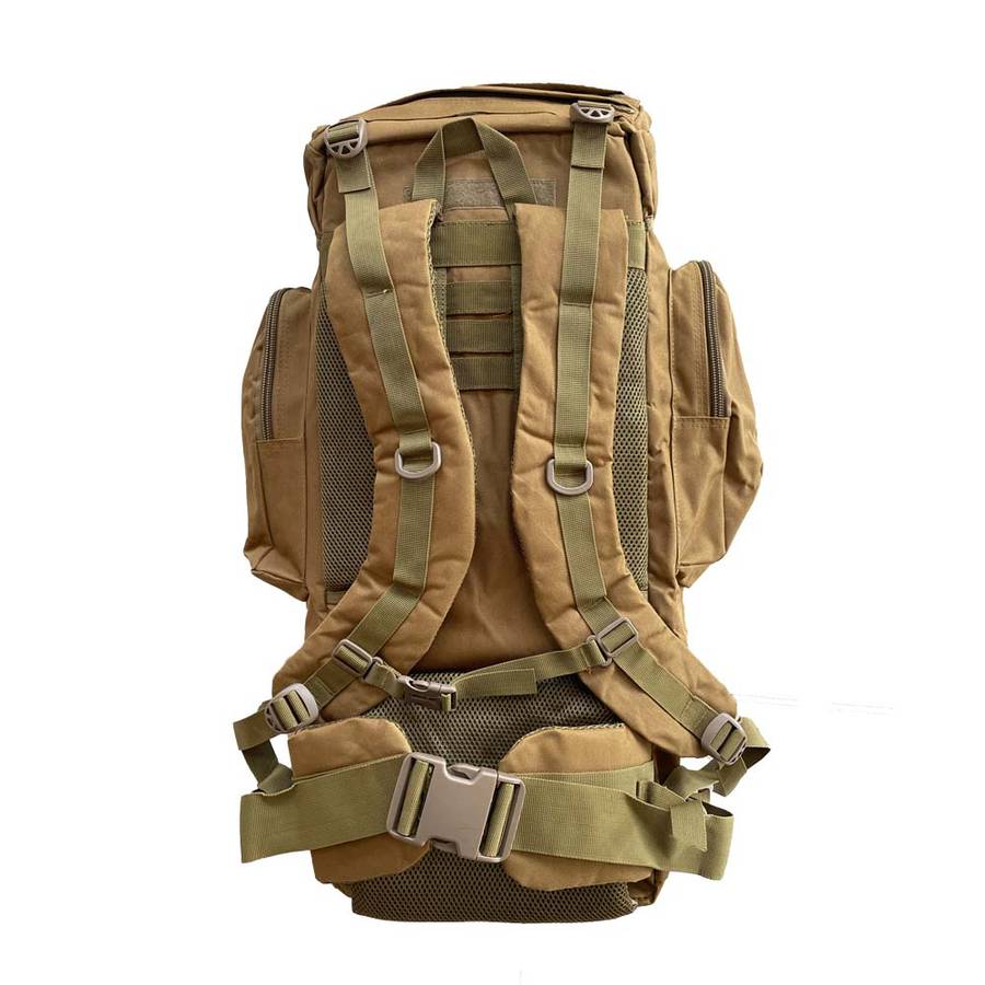 Supermoist Supmermoist Tactical Back Pack 65L - Khaki