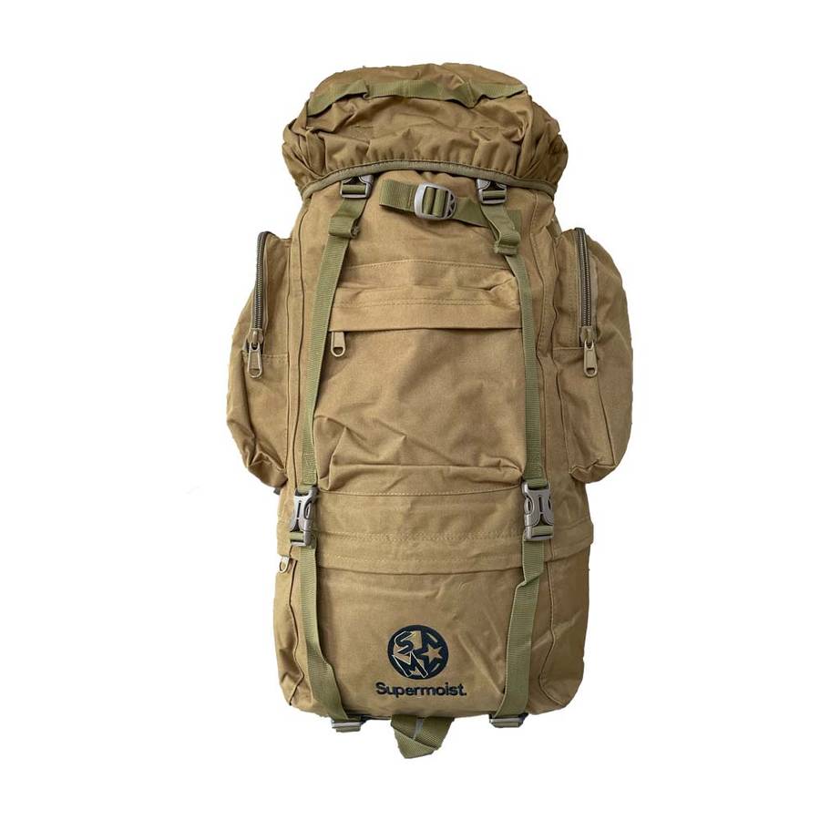 Supermoist Supmermoist Tactical Back Pack 65L - Khaki