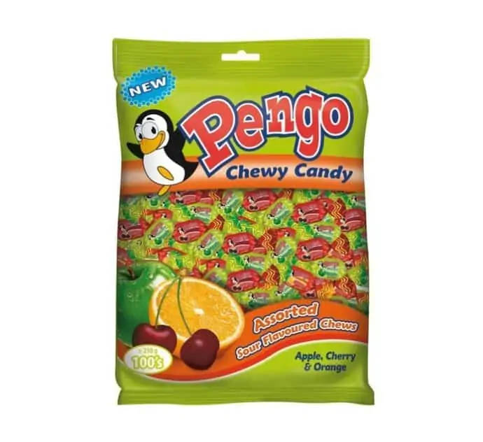 Pengo Chews Sour 100's