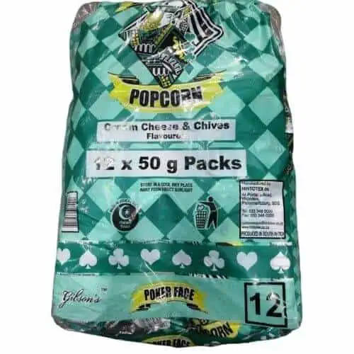 Pokerface Cream Cheese & Chives 12X50g