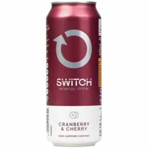 Switch Energy Drink Cranberry & Cherry 1X500ml