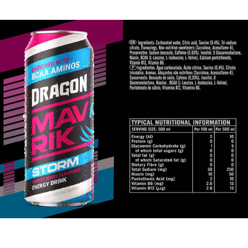 DRAGON E/DRINK MAVERIK 1X500ml
