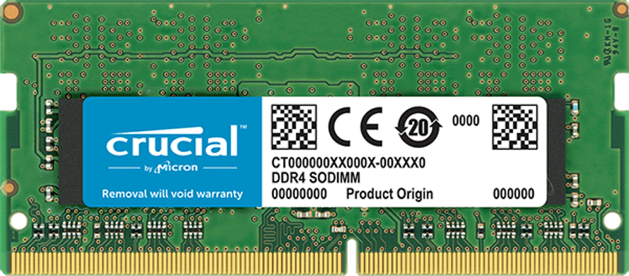 Crucial 16GB DDR4 2666MHz SO-DIMM Dual Rank