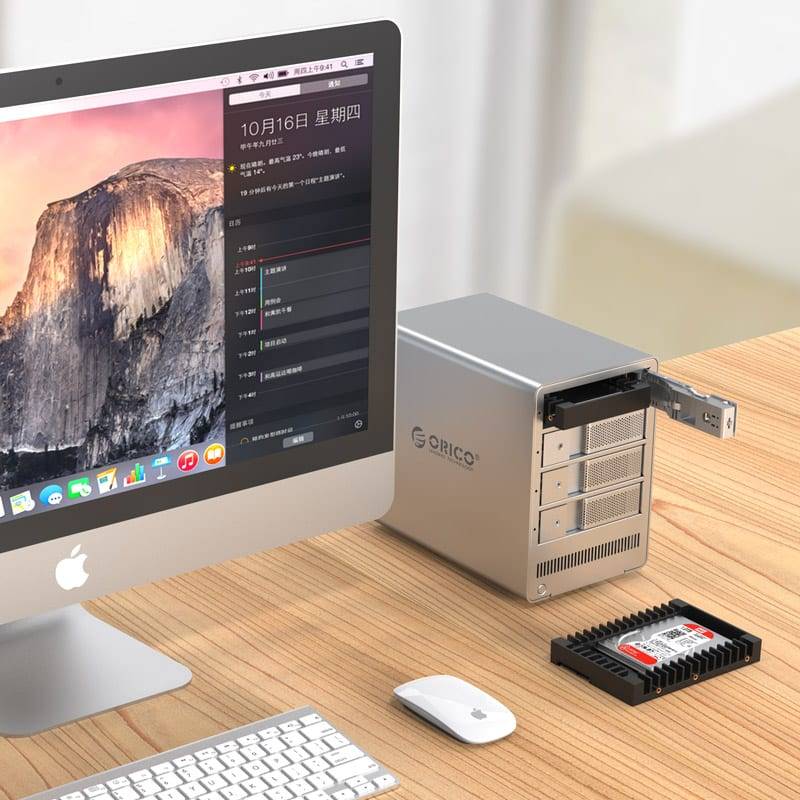 Orico 2.5" To 3.5" Hdd Ssd Caddy - Black