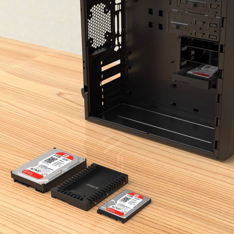 Orico 2.5" To 3.5" Hdd Ssd Caddy - Black