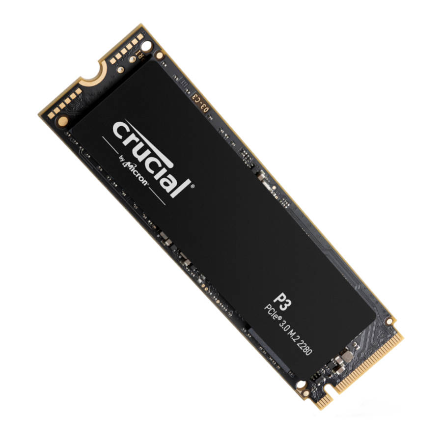 Crucial P3 1Tb M.2 Nvme 3D Nand Ssd