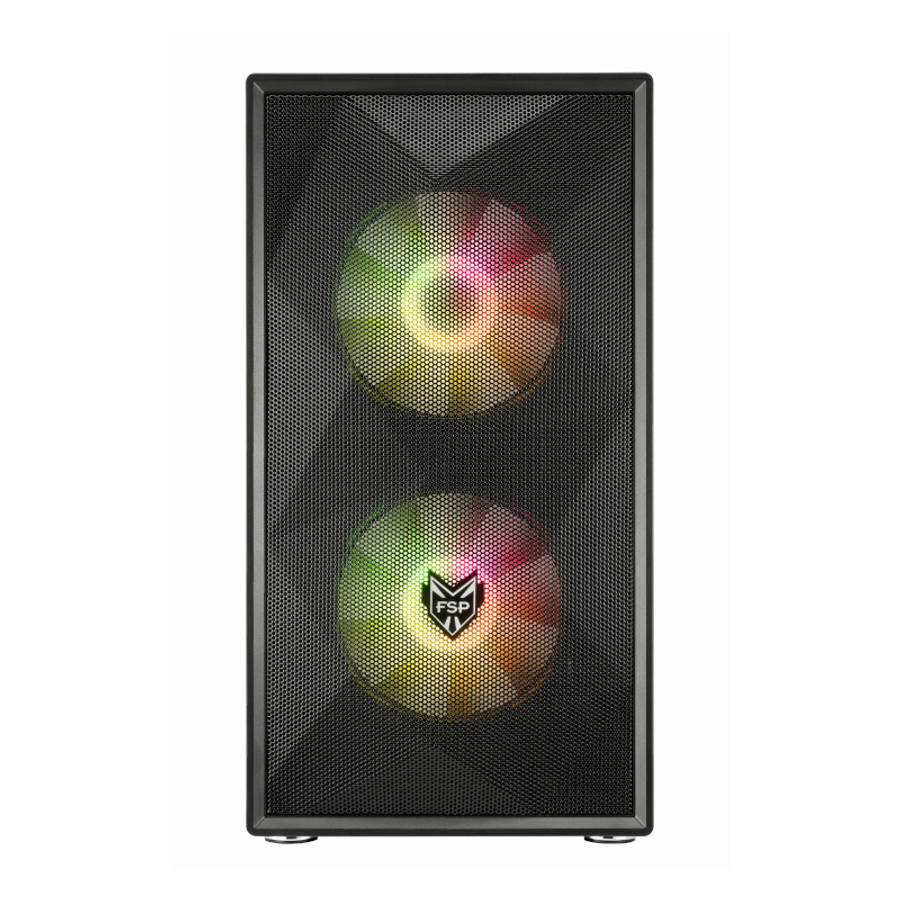 FSP CST130A Micro-ATX Gaming Chassis - Black