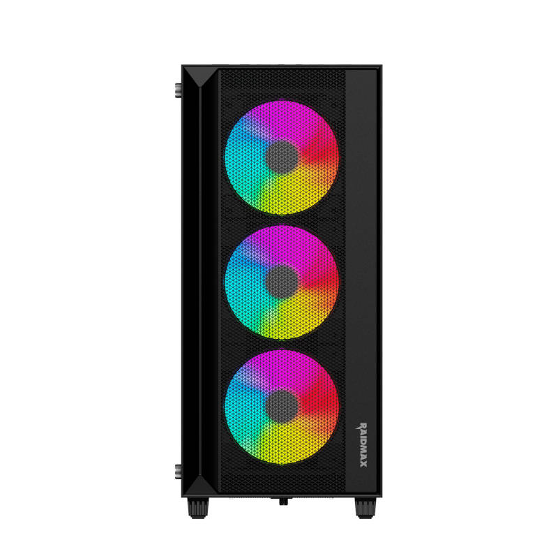 Raidmax V1000TBS ATX | Micro-ATX | Mini-ITX ARGB Mid-Tower Gaming Chassis - Black