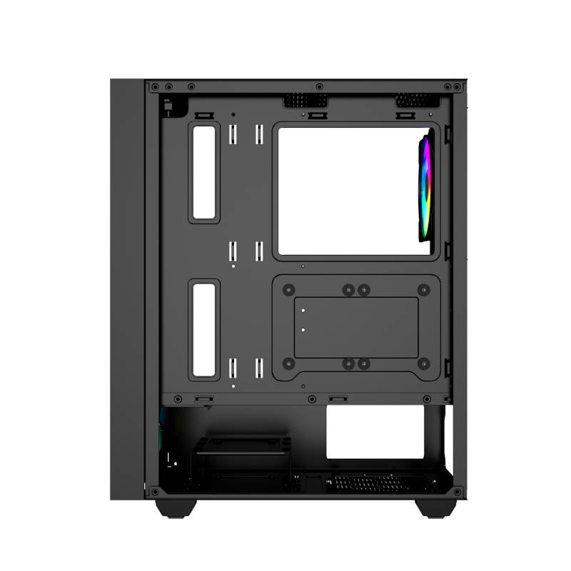 Raidmax V1000TBS ATX | Micro-ATX | Mini-ITX ARGB Mid-Tower Gaming Chassis - Black