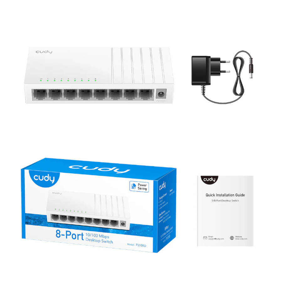 Cudy 8-Port Gigabit Desktop Switch
