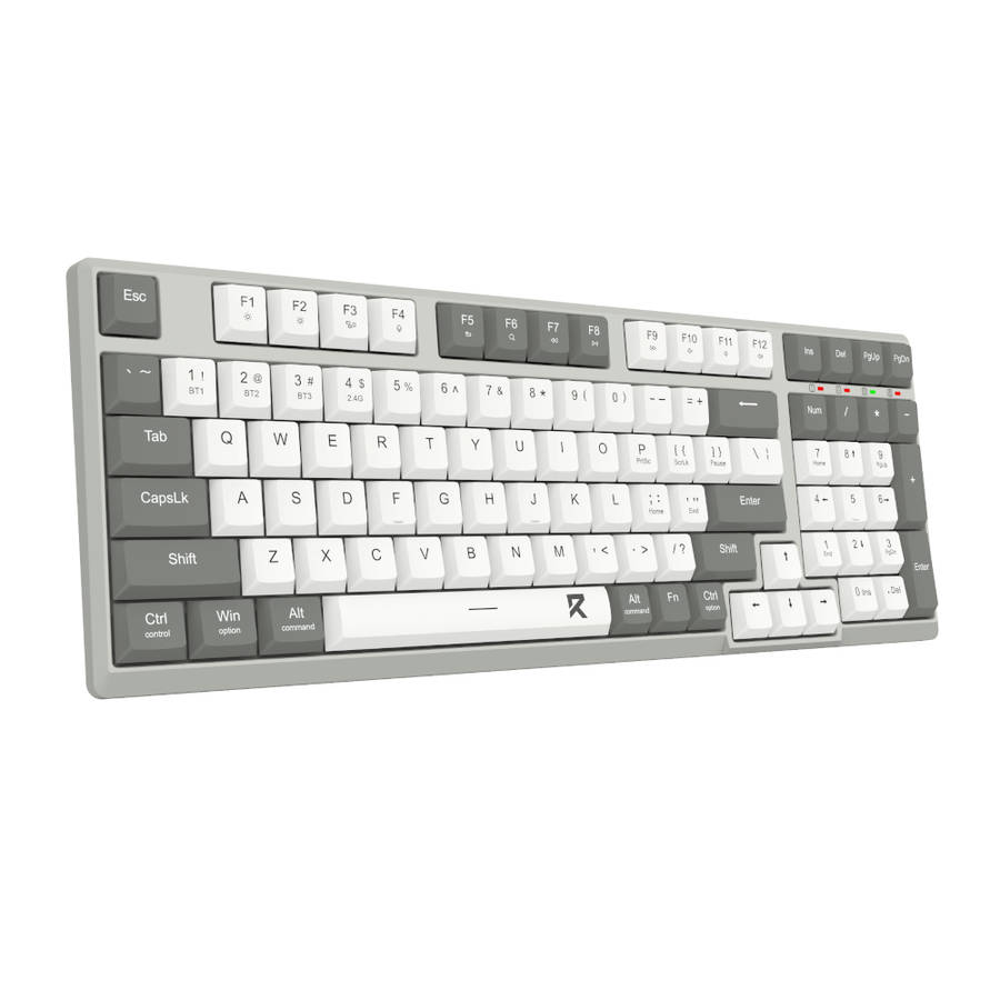 Redragon - Scissors Full Wireless Keyboard - Grey - Redragon - Scissors Full Wireless Keyboard - ...