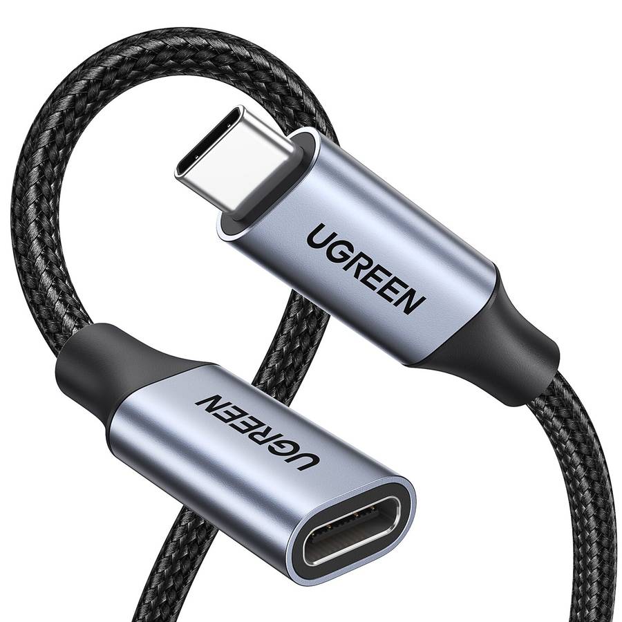 UGREEN Type-C 3.1 Gen2 Extension Cable  10Gbps, PD 100W (1m)