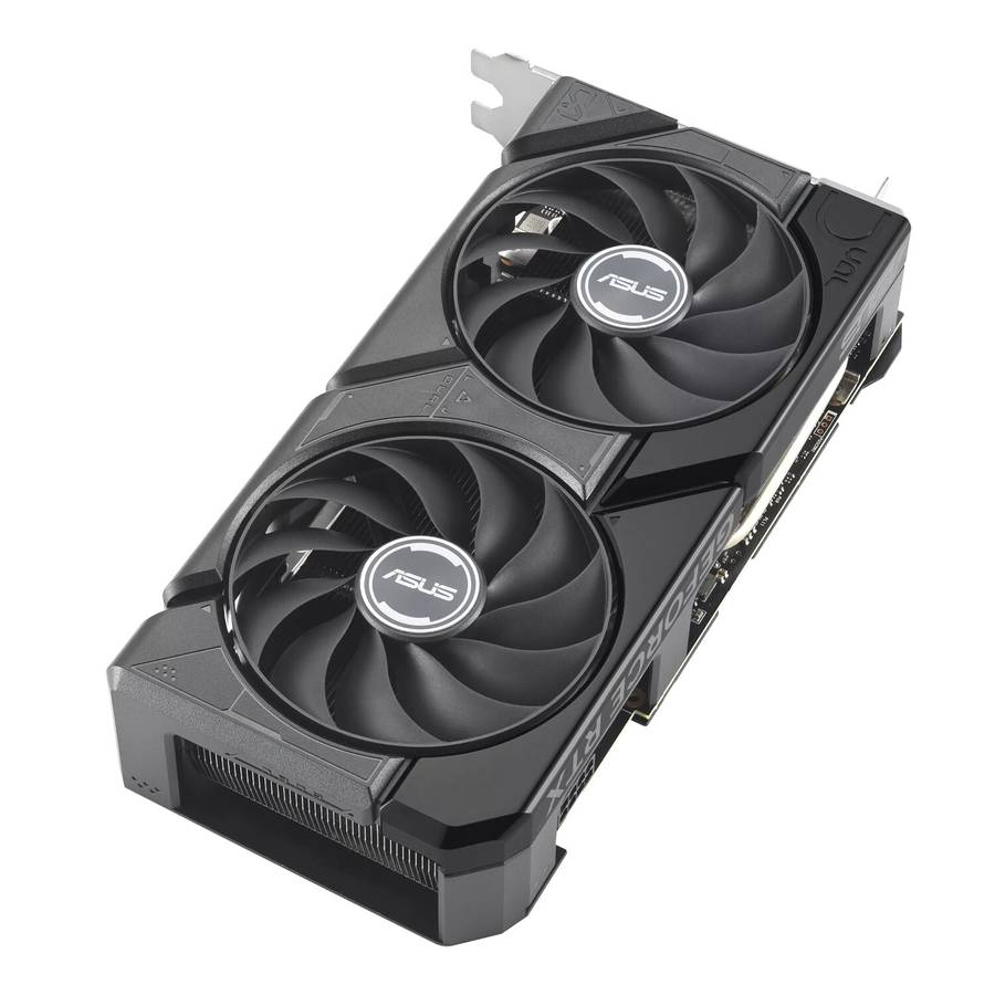 Asus Dual GeForce RTX 4060 EVO OC 8G GDDR6 Graphics Card - PCIe 4.0 GPU