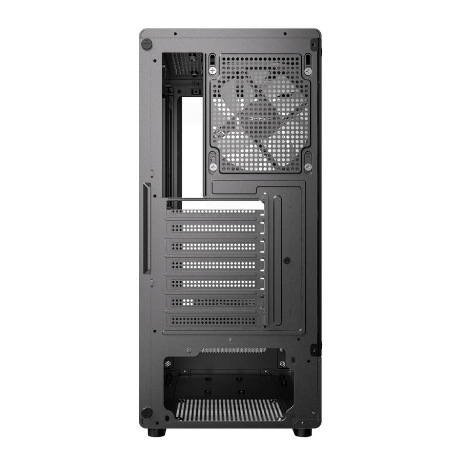 Antec VCX200 RGB Elite ATX Mid-Tower Gaming Chassis - Black