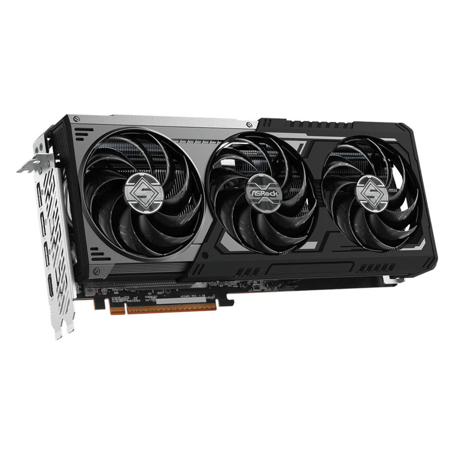 ASRock Radeon RX9070 XT Steel Legend Dark 16GB Graphics Card