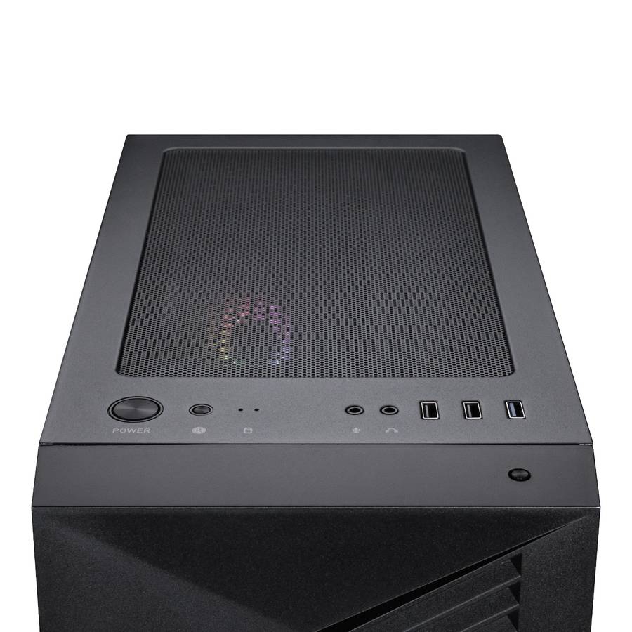 MSI PC Case PRO FORGE M050A PC Case Micro-ATX Gaming Chassis  Black PC Case