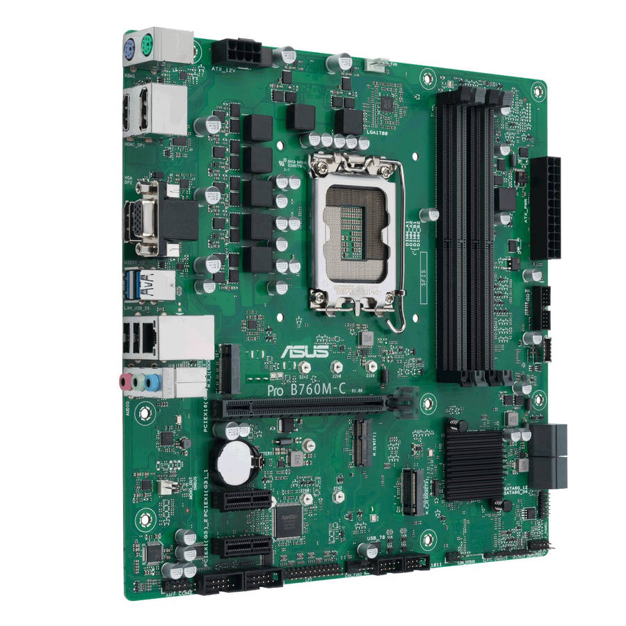 PCBuilder Intel i5-14400 OFFICE Master Windows 11 Desktop PC
