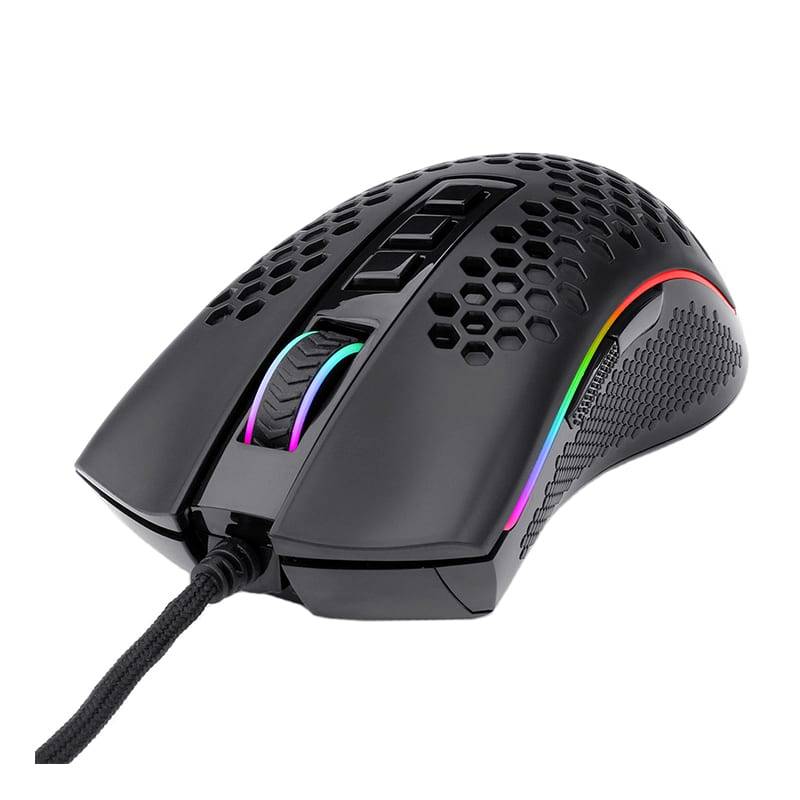 REDRAGON STORM 12400DPI 7 Buttons RGB Backlit gaming Mouse - Black