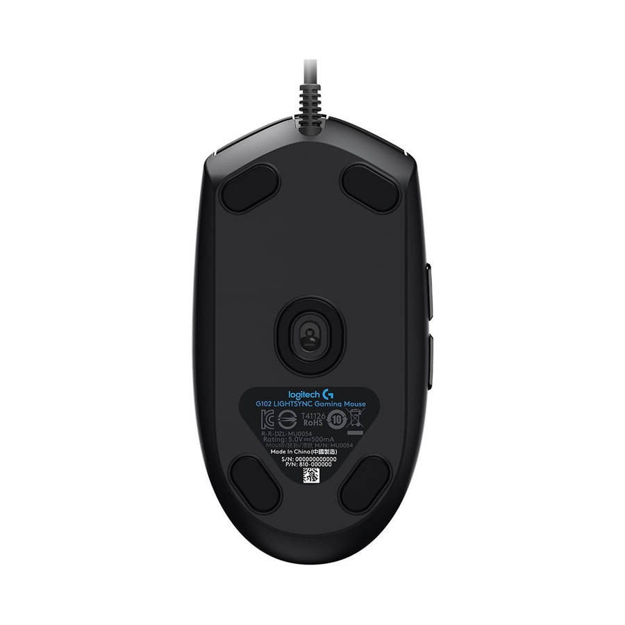 Logitech G102 LIGHTSYNC 8,000 DPI RGB Black Wired Gaming Mouse
