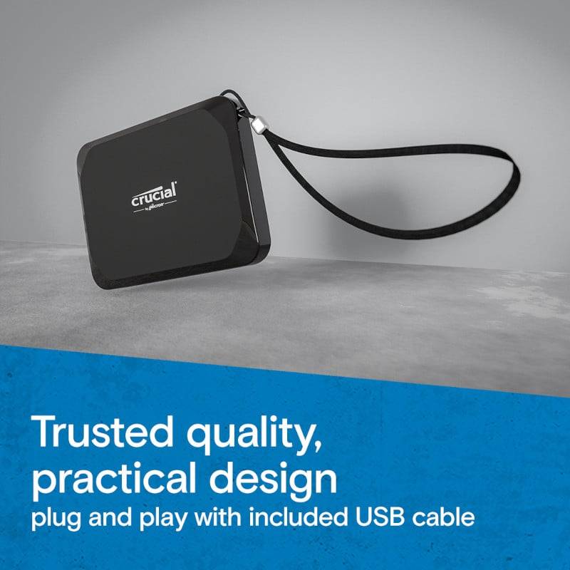 4TB Crucial X9 Type-C Portable SSD