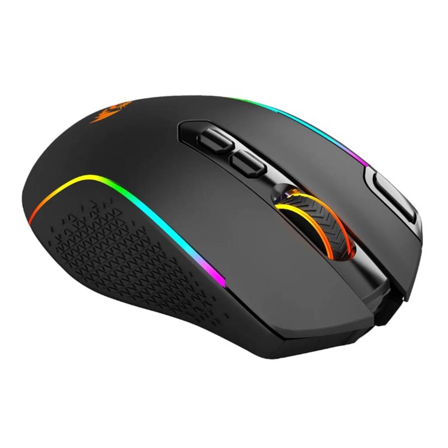 REDRAGON Taipan Pro 10000DPI RGB Wireless Gaming Mouse - Black