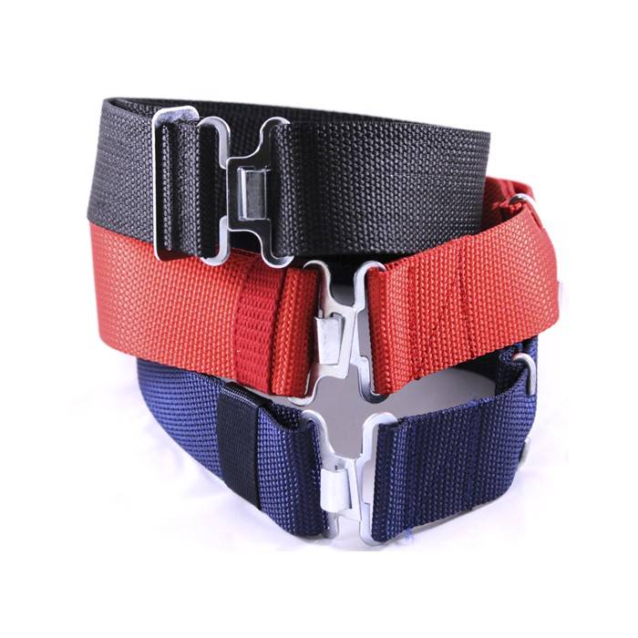 Security Web Belt - Solid Colour Khaki S - 2XL