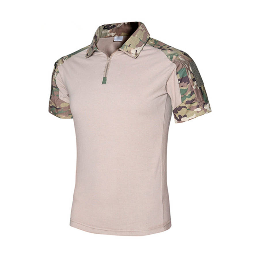TacSpec Short Sleeve Combat Shirt with Zip - Various